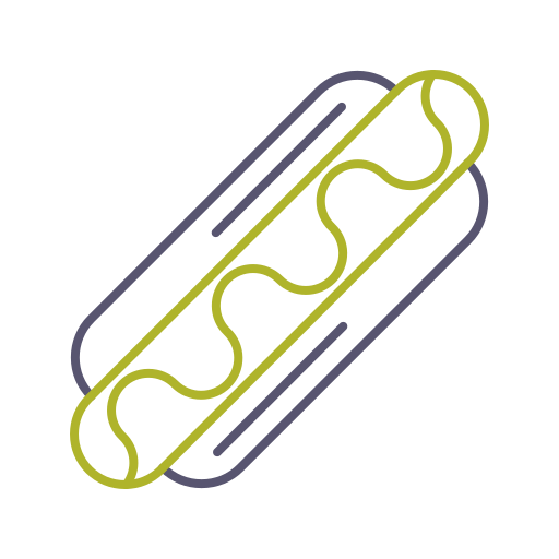 hot-dog Icône gratuit