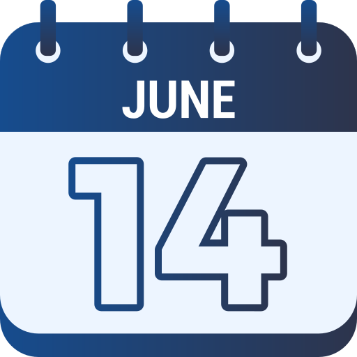 14 de junio icono gratis