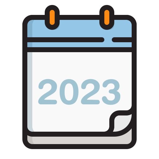 2023 Icône gratuit 2023 Icône gratuit