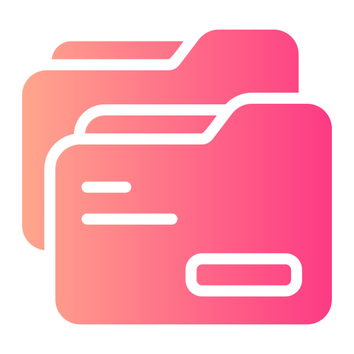 Folder Generic gradient fill icon