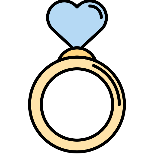 Ring Generic color lineal-color icon