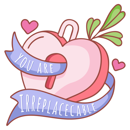 Heart Sticker PNG and Heart Sticker Transparent Clipart Free