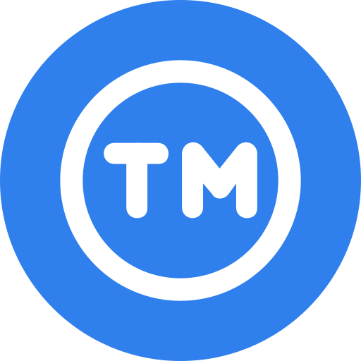 Trademark Generic color fill icon