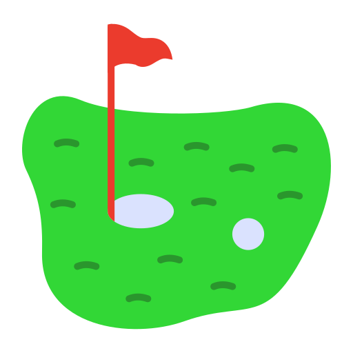 Golf Generic color fill icon