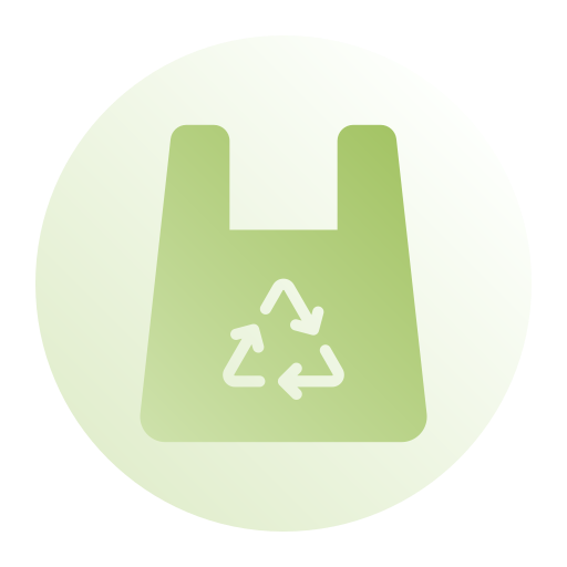 bolsa de reciclaje icono gratis