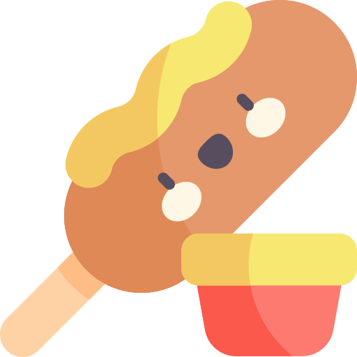 perro de maíz icono gratis