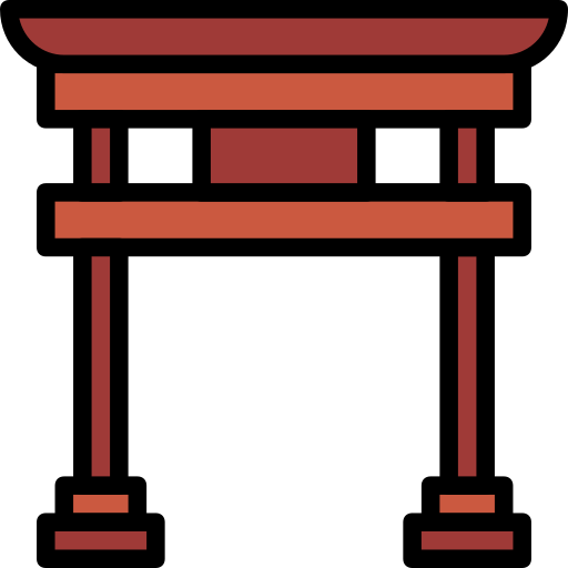 puerta torii icono gratis