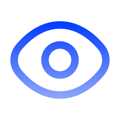 Eye Generic gradient outline icon