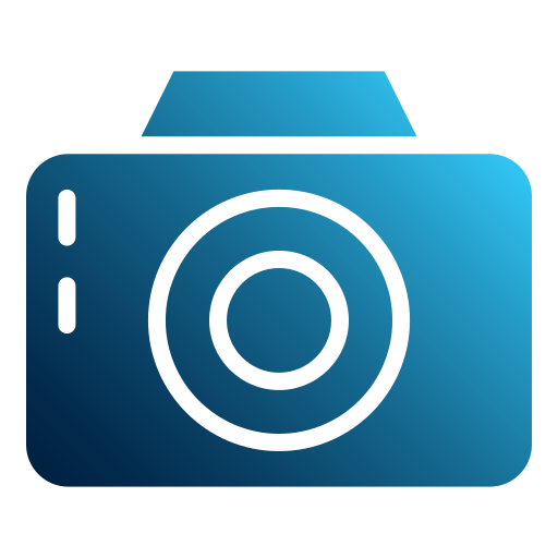 Photo camera Generic gradient fill icon