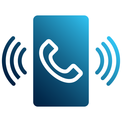 Phone Call Generic gradient fill icon