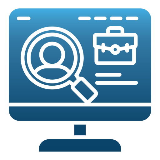 recrutement en ligne Icône gratuit recrutement en ligne Icône gratuit