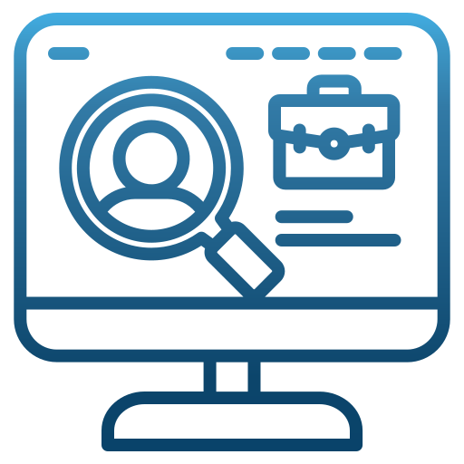 recrutement en ligne Icône gratuit recrutement en ligne Icône gratuit