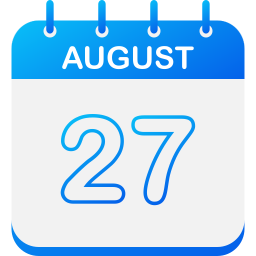 veintisiete icono gratis