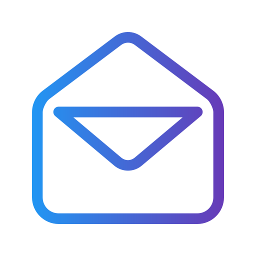 Email Generic gradient outline icon