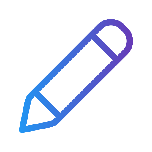 Pencil Generic gradient outline icon