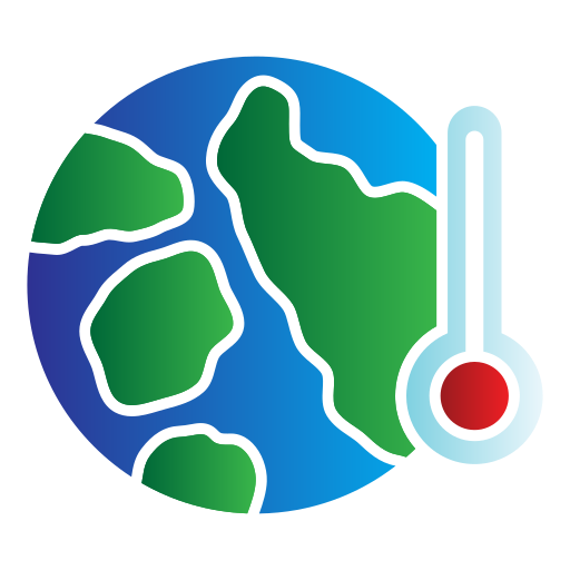 Global Warming Generic gradient fill icon