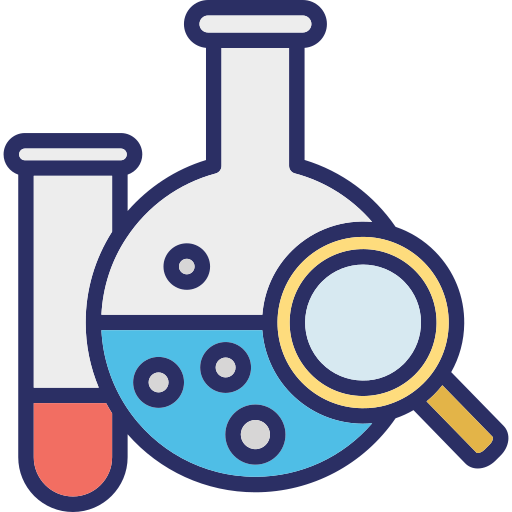 Chemical Free business and finance icons