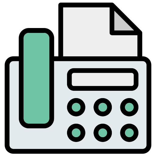 fax Icône gratuit fax Icône gratuit
