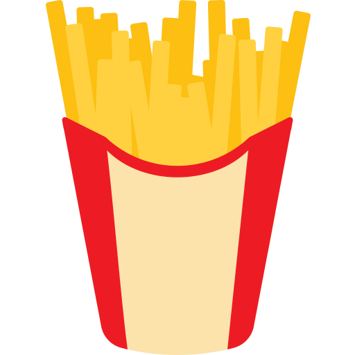 Fries Generic color fill icon