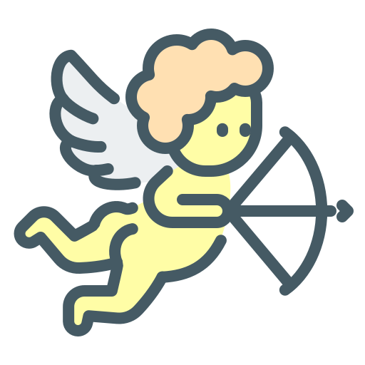 cupidon Icône gratuit cupidon Icône gratuit