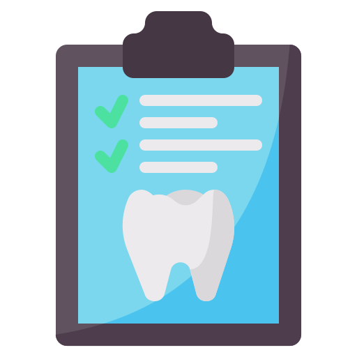 치과 보고서 무료 아이콘 치과 보고서 무료 아이콘