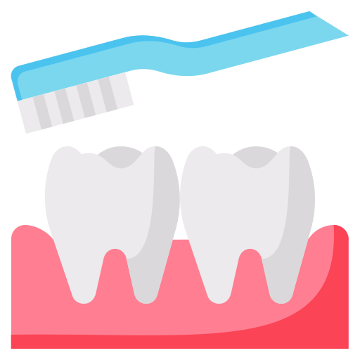 cepillado de dientes icono gratis