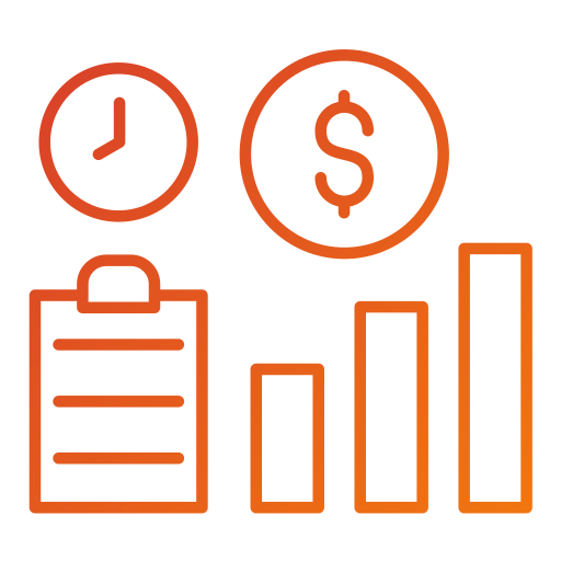 Compensation Generic Gradient Outline Icon