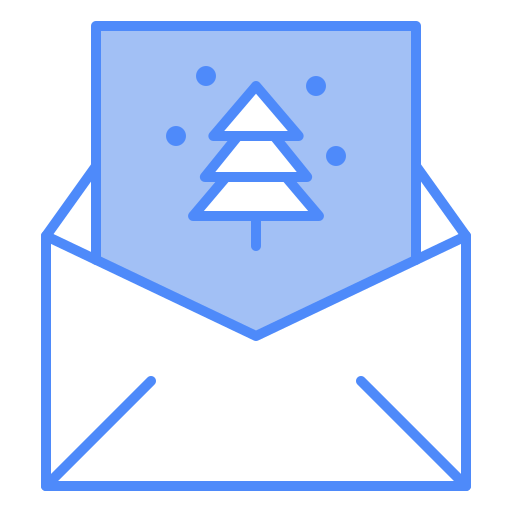 Greeting card Generic color lineal-color icon