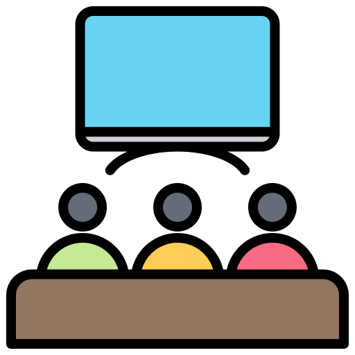Watch tv free icon Watch tv free icon