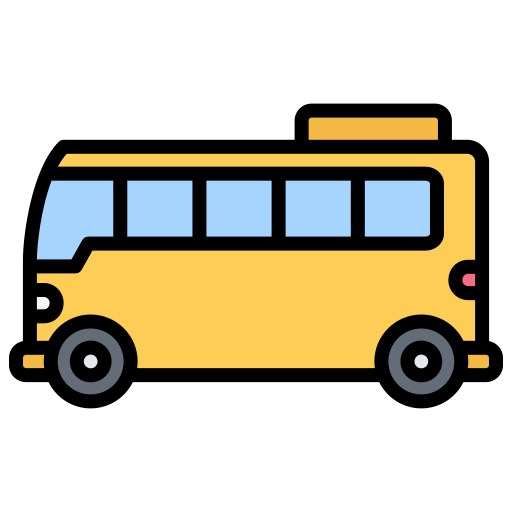 Bus Generic Color Lineal-color Icon