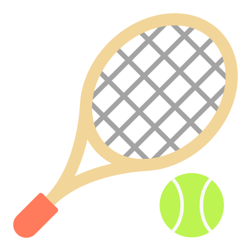 Tennis Generic color fill icon