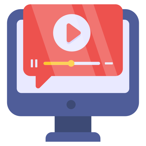 chat de video icono gratis