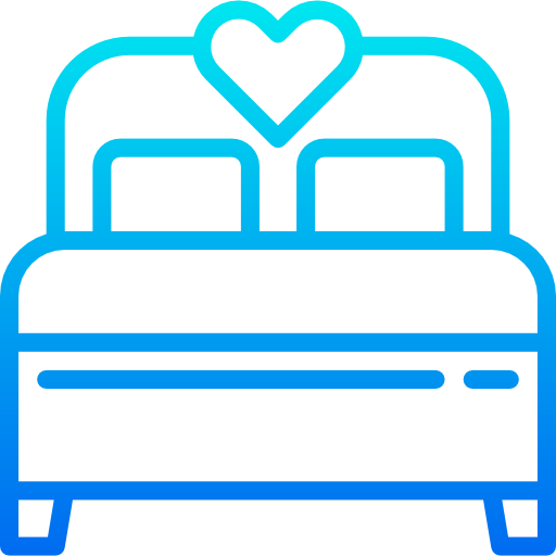 cama matrimonial icono gratis