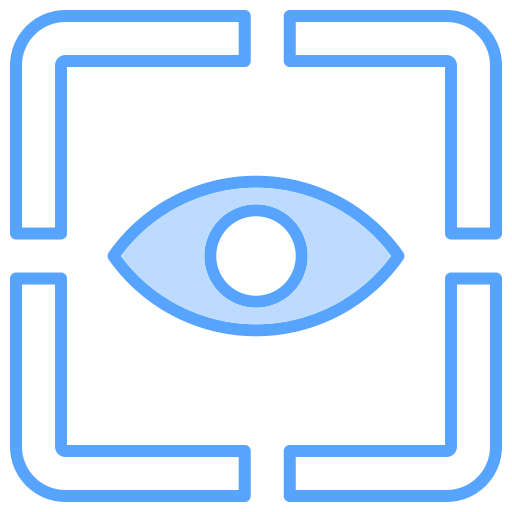 escáner ocular icono gratis