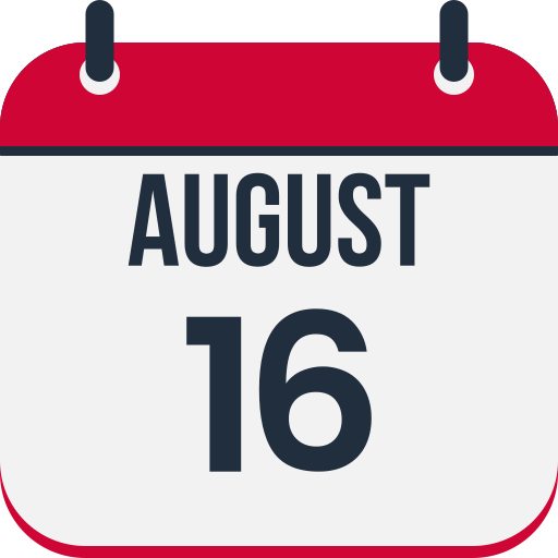 dieciséis icono gratis