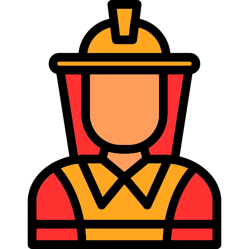 Firefighter Generic color lineal-color icon