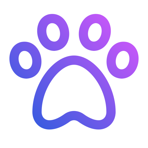 Paw print free icon
