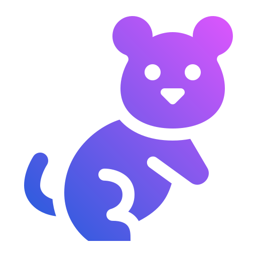 Hamster Generic gradient fill icon