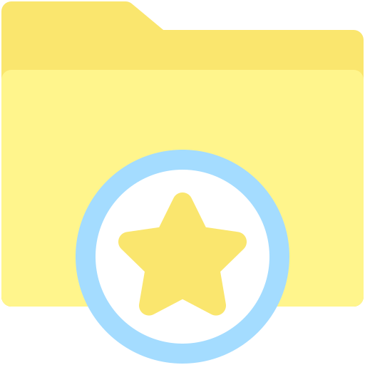 Favourite Generic color fill icon