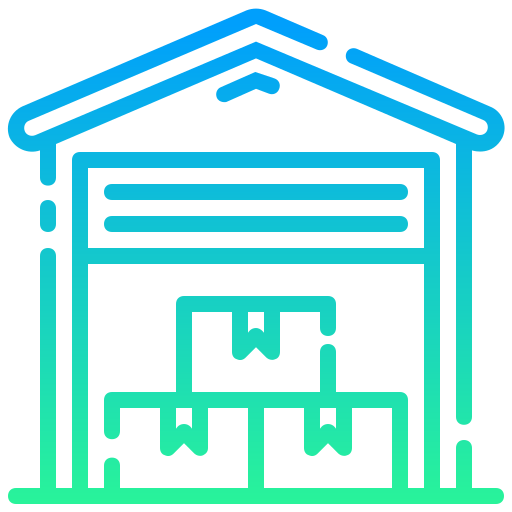 Warehouse Generic gradient outline icon