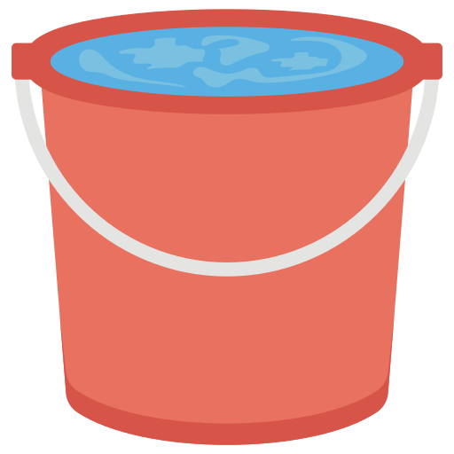 Bucket Generic Color Fill Icon