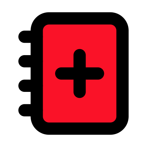 informe médico icono gratis