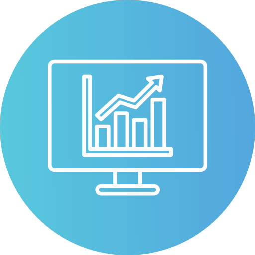 Statistics Generic gradient fill icon