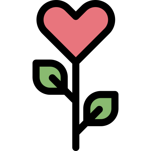 planta de amor icono gratis