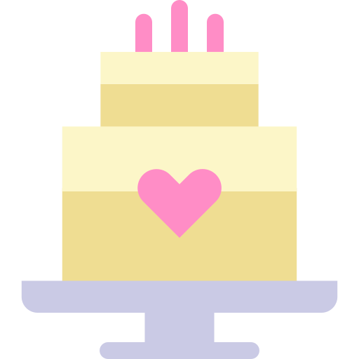 pastel de cumpleaños icono gratis