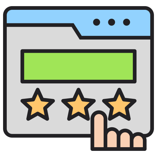 Rating free icon