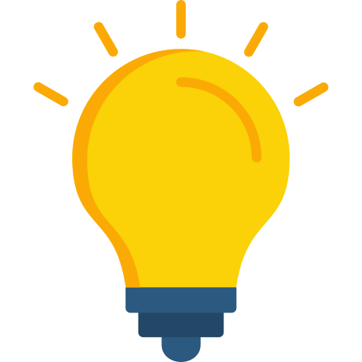 Lightbulb free icon Lightbulb free icon