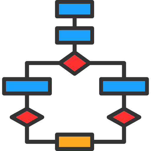 Process Generic color lineal-color icon