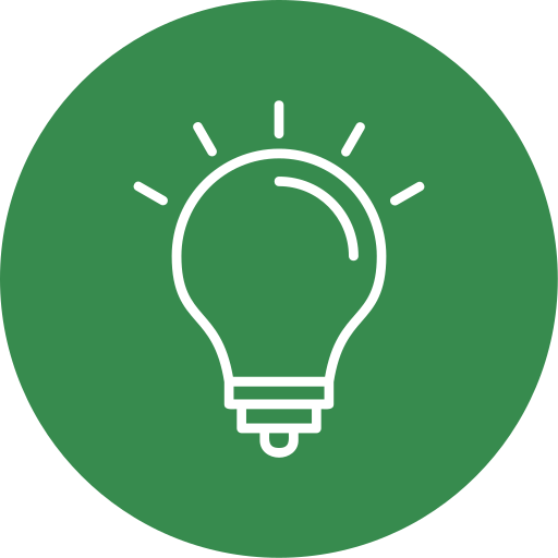 Lightbulb Generic color fill icon