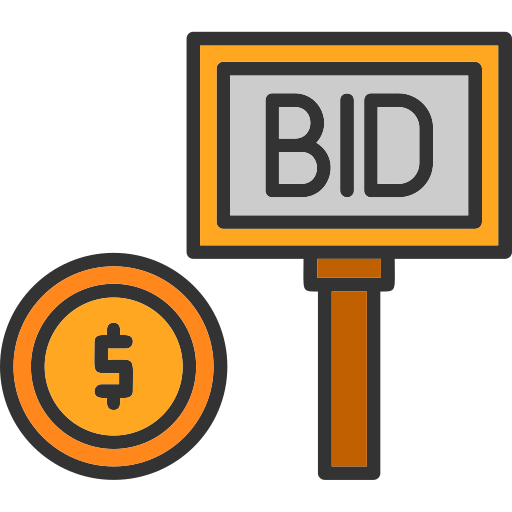 licitación icono gratis
